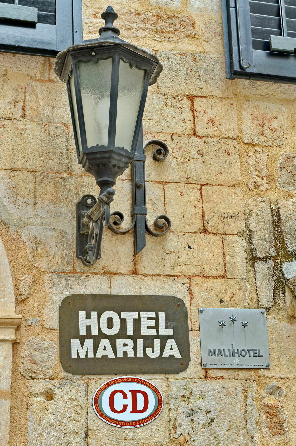 Hotel Marija Kotor Exterior foto